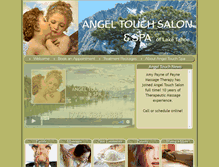 Tablet Screenshot of angeltouch-spa.com